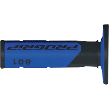 Pro Grip 801 Hybrid Duo-Density Cross Grips - Black/Blue PA080100NEBL