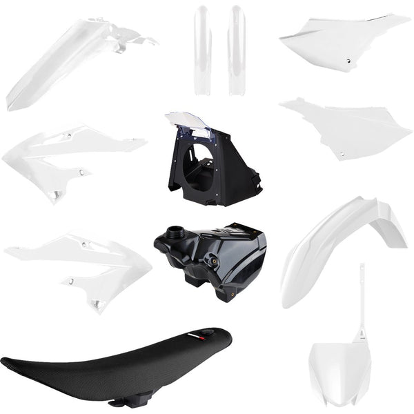 Polisport Complete Body Kit - Black/White - YZ 250 91572