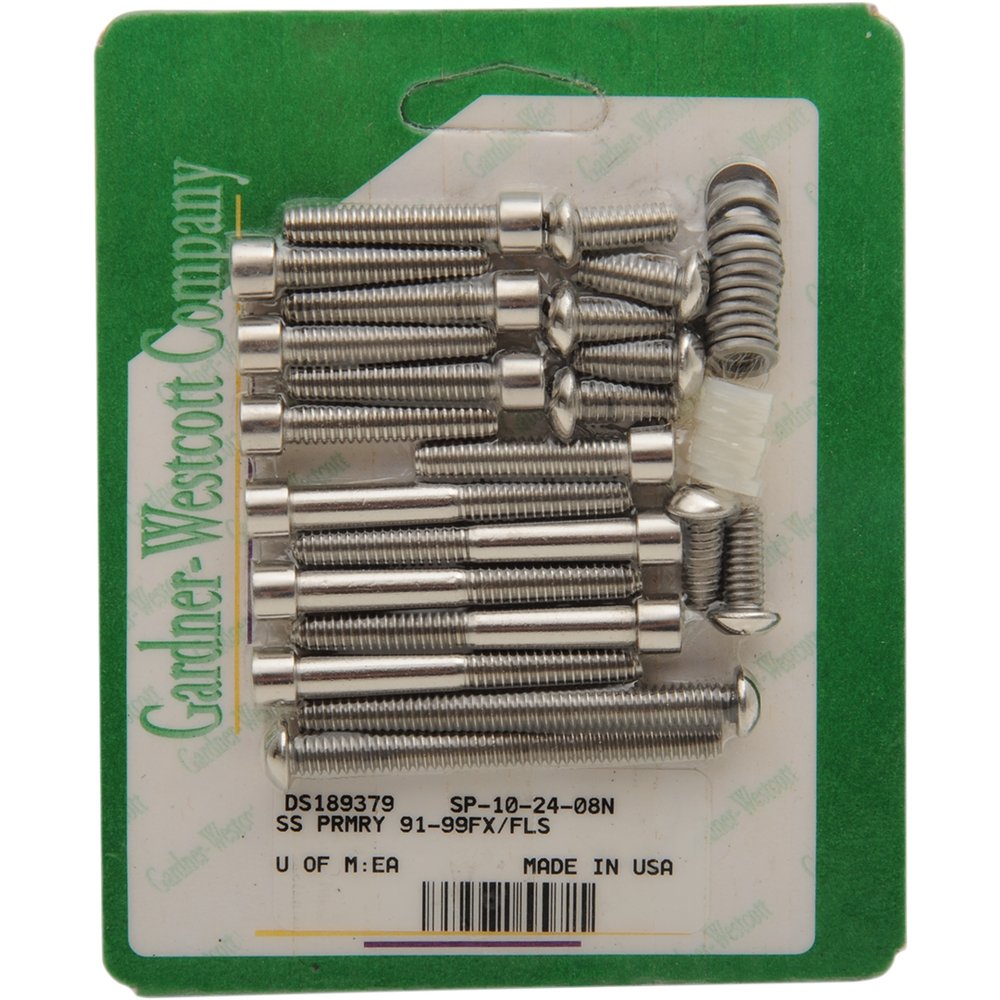 Gardner-Westcott Bolt Kit - Primary/Clutch/Chain Cover - Socket-Head SP-10-24-08N