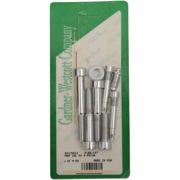 Gardner-Westcott Mounting Bolt Kit - Brake Caliper - Socket-Head - Front P-80-147