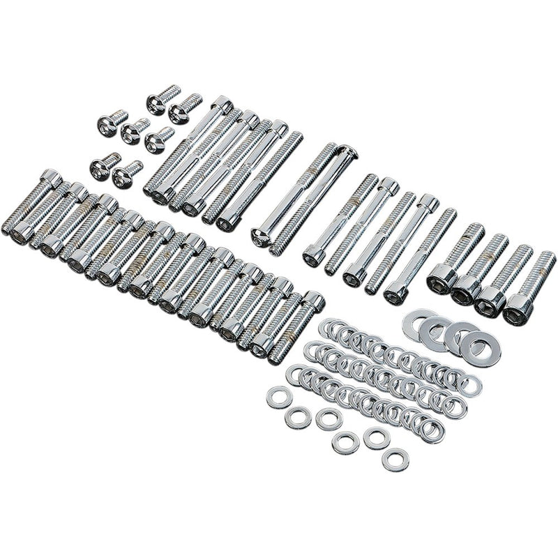 Gardner-Westcott Bolt Kit - Side Cover - Socket-Head - Chrome P-10-16-01