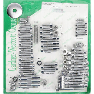 Gardner-Westcott Bolt Kit - Motor Set - Socket-Head - FLT P-88-98