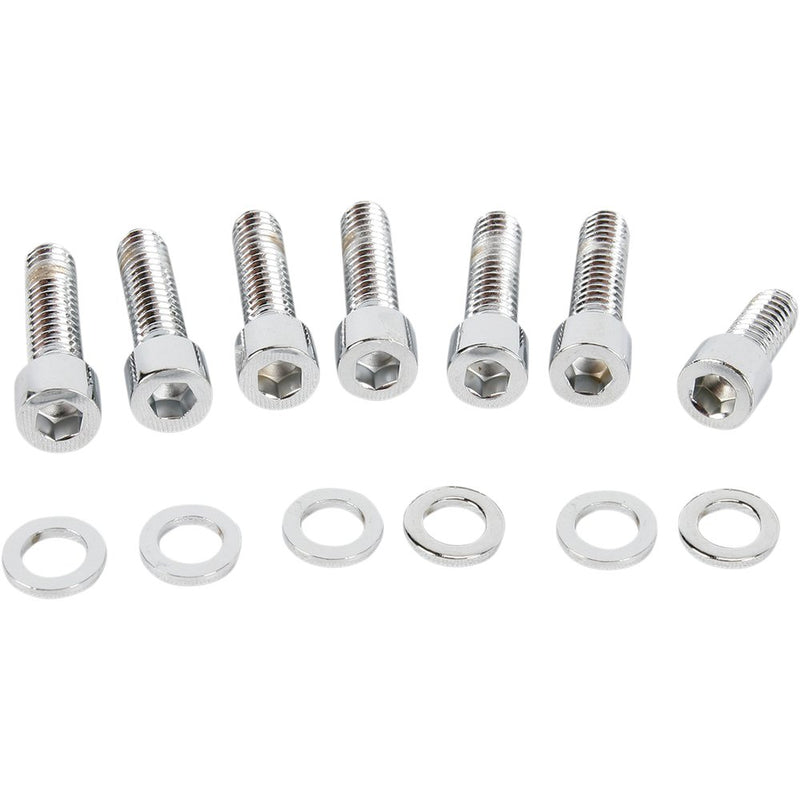 Gardner-Westcott Bolt Kit - Transmission Top Cover w/Sensor Mount - Socket-Head - Chrome P-88-39