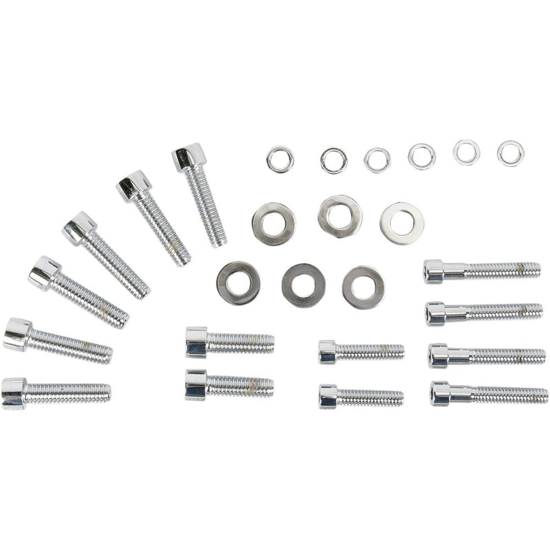 Gardner-Westcott Bolt Kit - Transmission Side Cover - Socket-Head - Chrome P-10-14-07