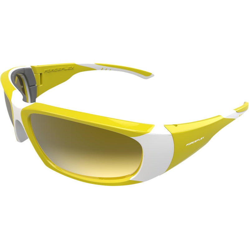 Forceflex Floating Sunglasses - Yellow/White - Yellow Mirror Lens FFS-09084-060