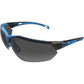 Forceflex FF4 Sunglasses - Black/Blue - Smoke Lens FF4-01025-040