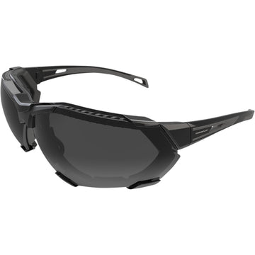 Forceflex FF4 Sunglasses - Foam - Black/Black - Smoke Lens FF4-01015-041