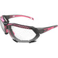 Forceflex FF4 Sunglasses - Foam - Gray/Pink - Clear Lens FF4-04064-041