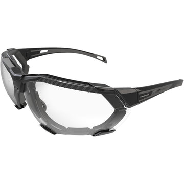 Forceflex FF4 Sunglasses - Foam - Black/Black - Clear Lens FF4-01014-041