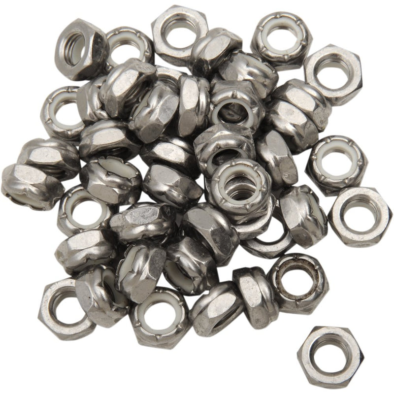 Fast-Trac Locknuts - Stainless Steel - 48 Pack 143