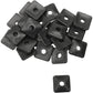 Fast-Trac Backer Plates - Black - Square - 96 Pack 200SX-96