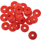 Fast-Trac Backer Plates - Red - Round - 96 Pack 213RR-96