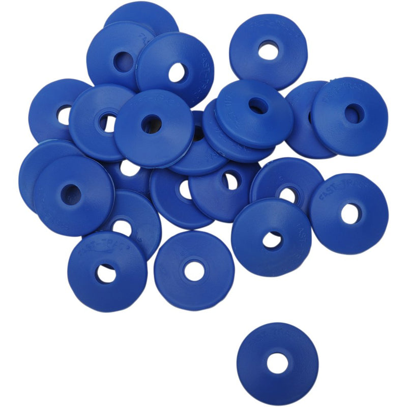 Fast-Trac Backer Plates - Blue - Round - 24 Pack 209RB-24