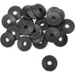 Fast-Trac Backer Plates - Black - Round - 96 Pack 208RX-96