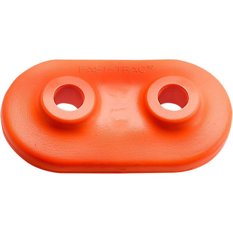 Fast-Trac Backer Plates - Orange - Double - 24 Pack 553SPO-24