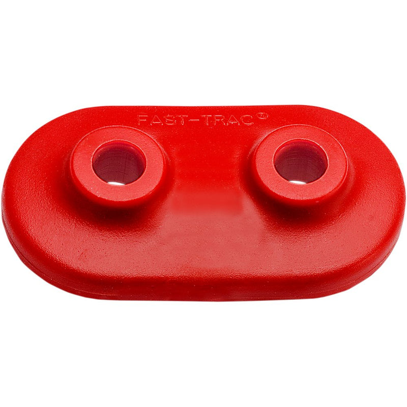 Fast-Trac Backer Plates - Red - Double - 24 Pack 555SPR-24