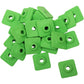 Fast-Trac Extra Large Backer Plates - Green - Square - 96 Pack 702G-96