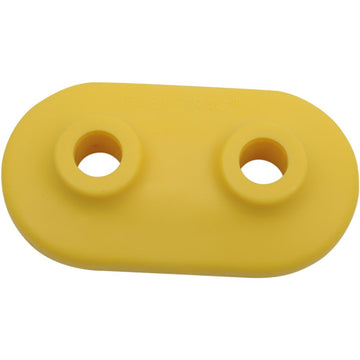 Fast-Trac Backer Plates - Yellow - Double - 48 Pack 557SPY-48