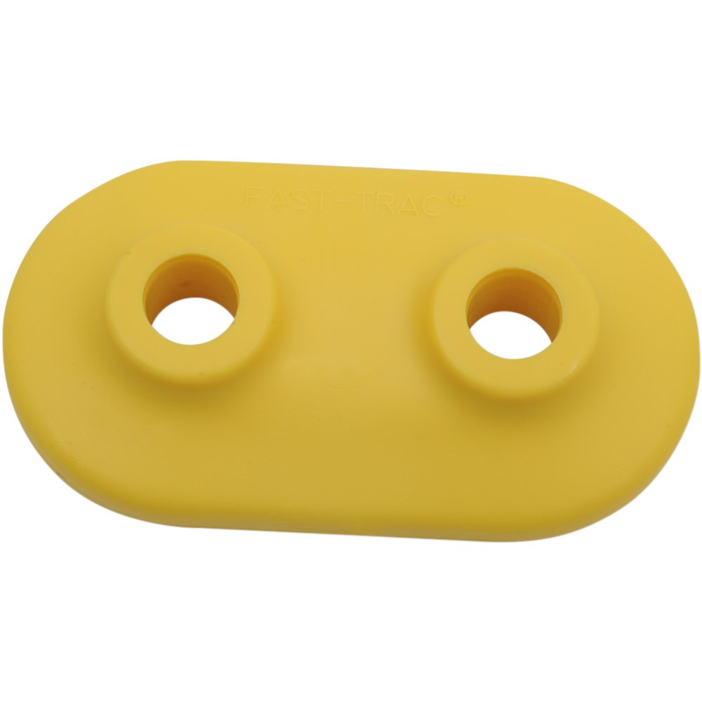 Fast-Trac Backer Plates - Yellow - Double - 24 Pack 557SPY-24