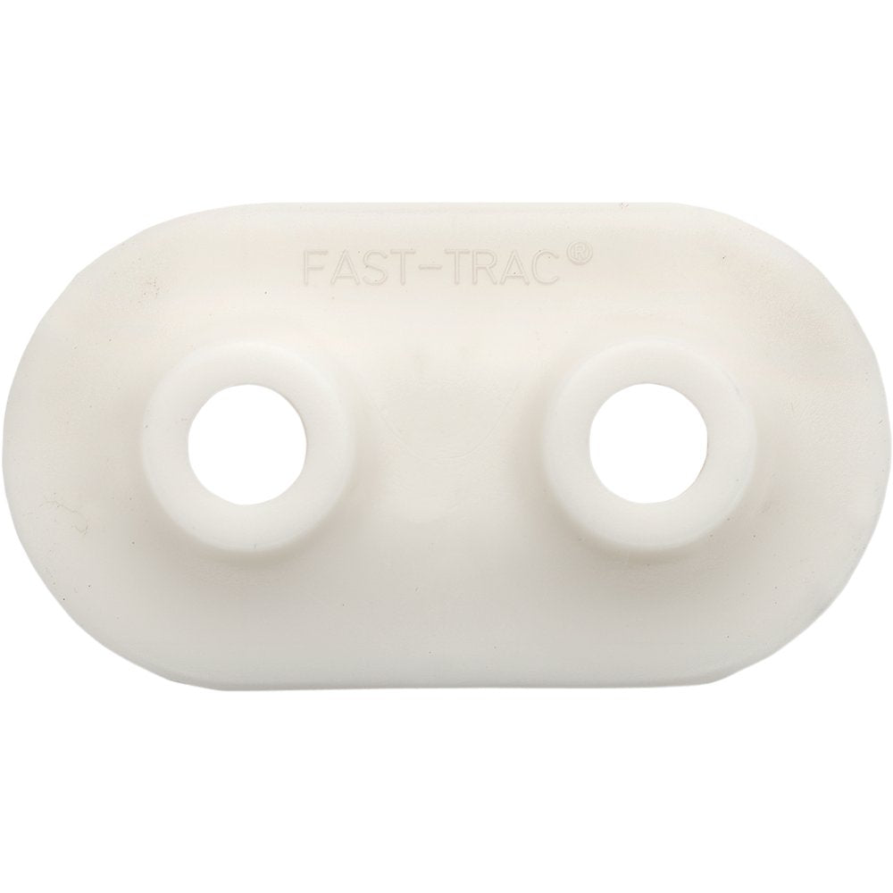 Fast-Trac Backer Plates - White - Double - 24 Pack 556SPW-24