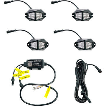 Whipitlightrods 4 Pod Rock Light 25-400