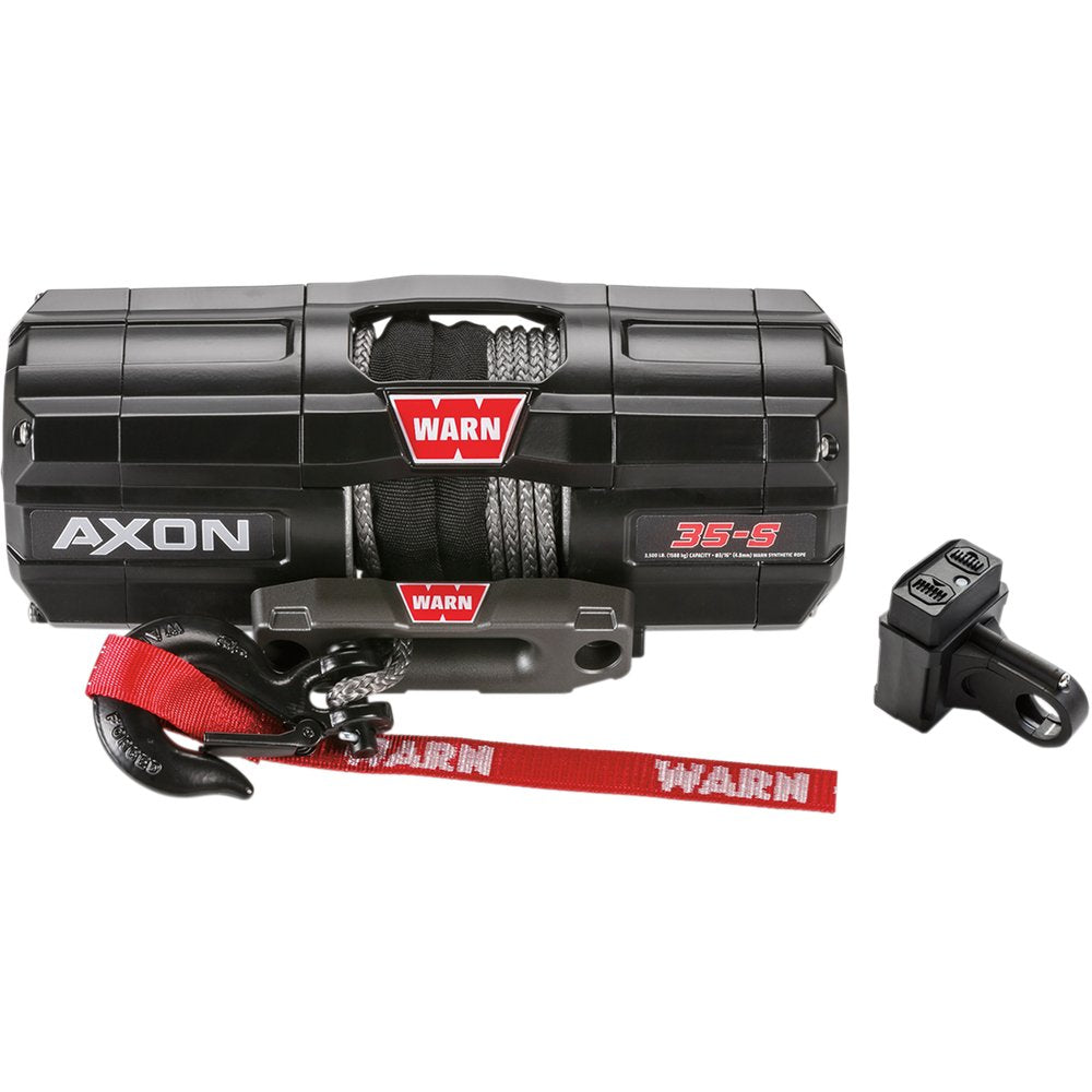Warn AXON 35-S Winch - Synthetic Rope 101130
