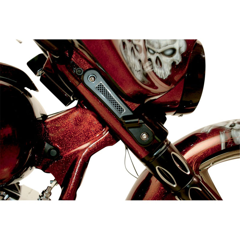 Eddie Trotta Designs Turn Signals - Front Bars - Black - FLHX TC-945B