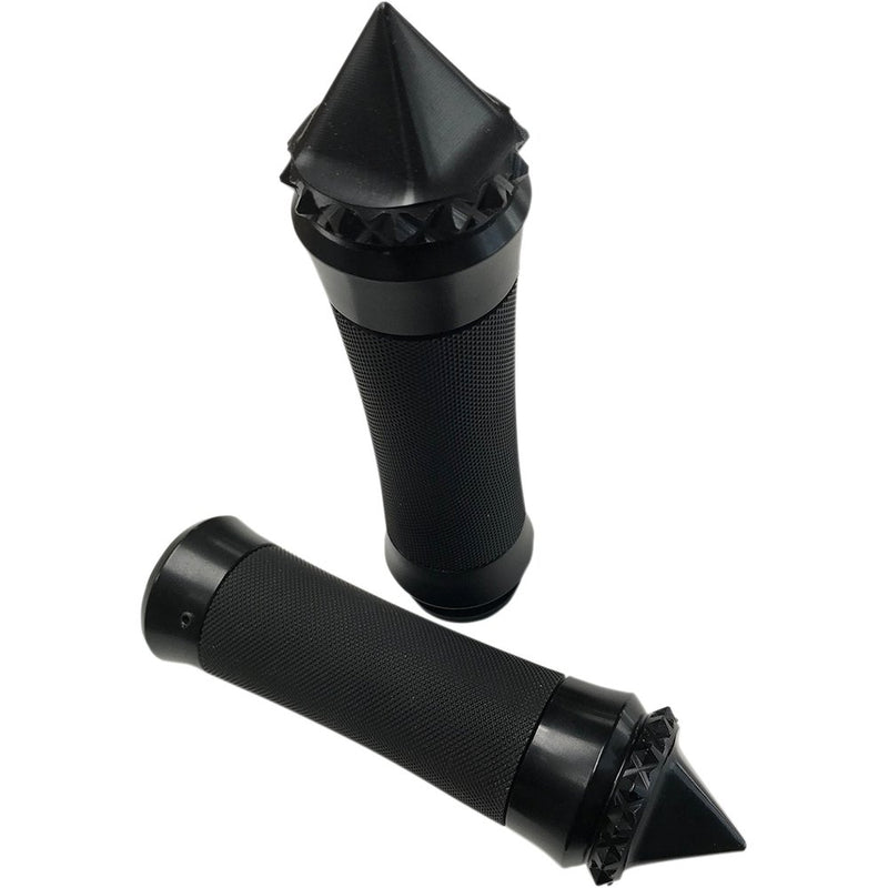 Eddie Trotta Designs Grips - 2-Piece - Diamond - TBW - Black TC-792B
