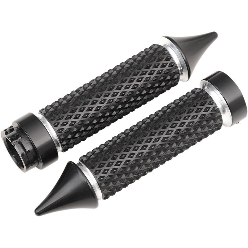 Eddie Trotta Designs Grips - Cross Cut - Black TC768B