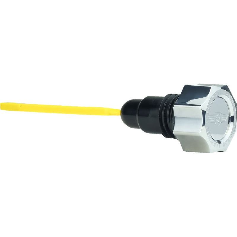 Figurati Designs Oil Dipstick - Smooth - Polished - '07-'16 Touring/Trike FD01-MAGDSTC-SM-SS