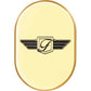 Figurati Designs Antenna Cover - Right Rear Fender - FD Logo - Gold FD-01-AC-GLD-RT