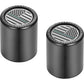 Figurati Designs Docking Covers - American Flag - Contrast Cut - Black FD72-DC-2730-BK