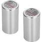 Figurati Designs Docking Covers - American Flag - Red Line - Long - Silver FD73-DC-2545-SS