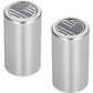 Figurati Designs Docking Covers - American Flag - Blue Line - Long - Silver FD70-DC-2545-SS