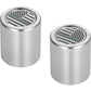 Figurati Designs Docking Covers - American Flag - Green Line - Short - Silver FD72-DC-2530-SS