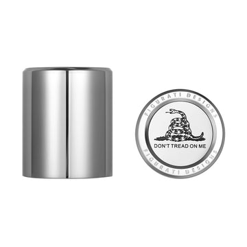 Figurati Designs Docking Covers - Don't Tread On Me - Silver FD40-DC-2730-SS