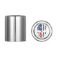 Figurati Designs Docking Covers - Red/White/Blue American Flag Skull - Silver FD24-DC-2730-SS
