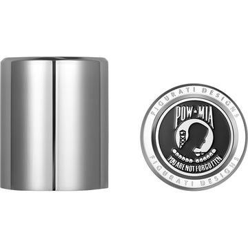 Figurati Designs Docking Covers - POW MIA - Short - Silver FD50-DC-2530-SS