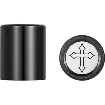 Figurati Designs Docking Covers - Short - Cross - Black FD41-DC-2530-BK
