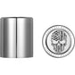 Figurati Designs Docking Covers - American Flag Skull - Short - Contrast Cut - Silver FD27-DC-2530-SS