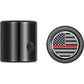 Figurati Designs Heel-Toe Shifter Cover - Red Line American Flag - Black FD75-HTSC-BLK