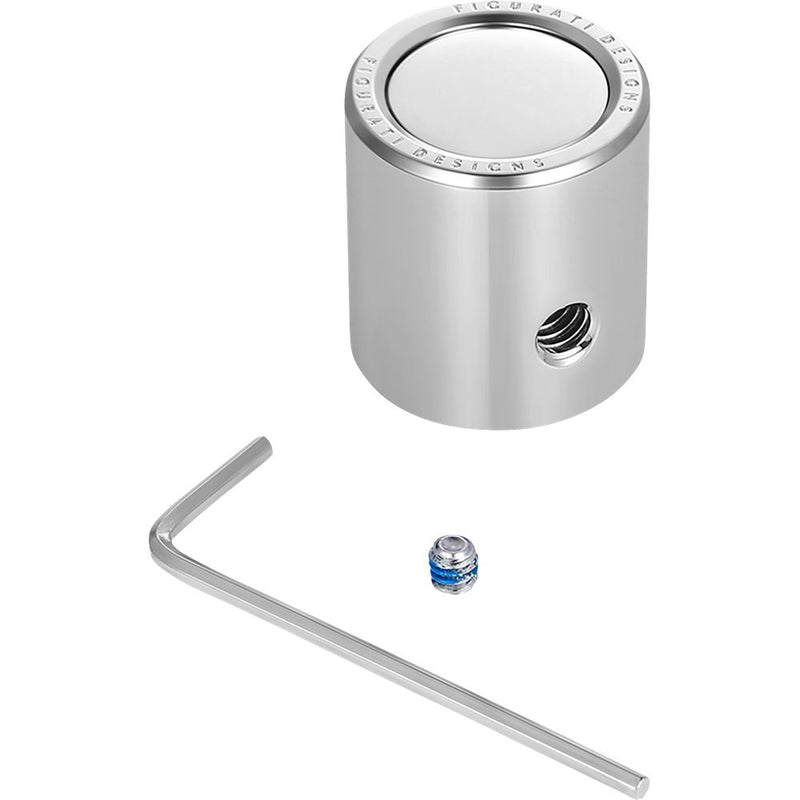 Figurati Designs Heel-Toe Shifter Cover - Plain - Stainless Steel FD60-HTSC-SS