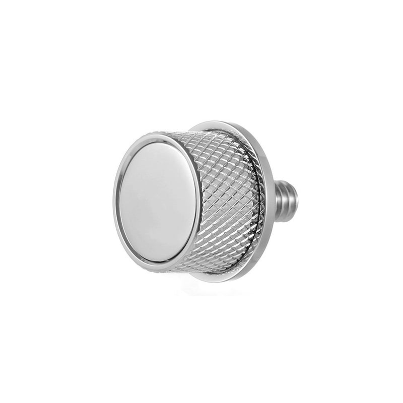 Figurati Designs Seat Mounting Knob - Stainless Steel - Smooth FD60-SEAT KN-SS