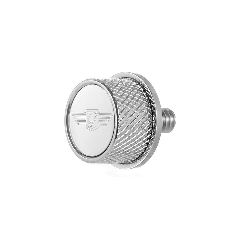 Figurati Designs Seat Mounting Knob - Stainless Steel - Logo FD01-SEAT KN-SS
