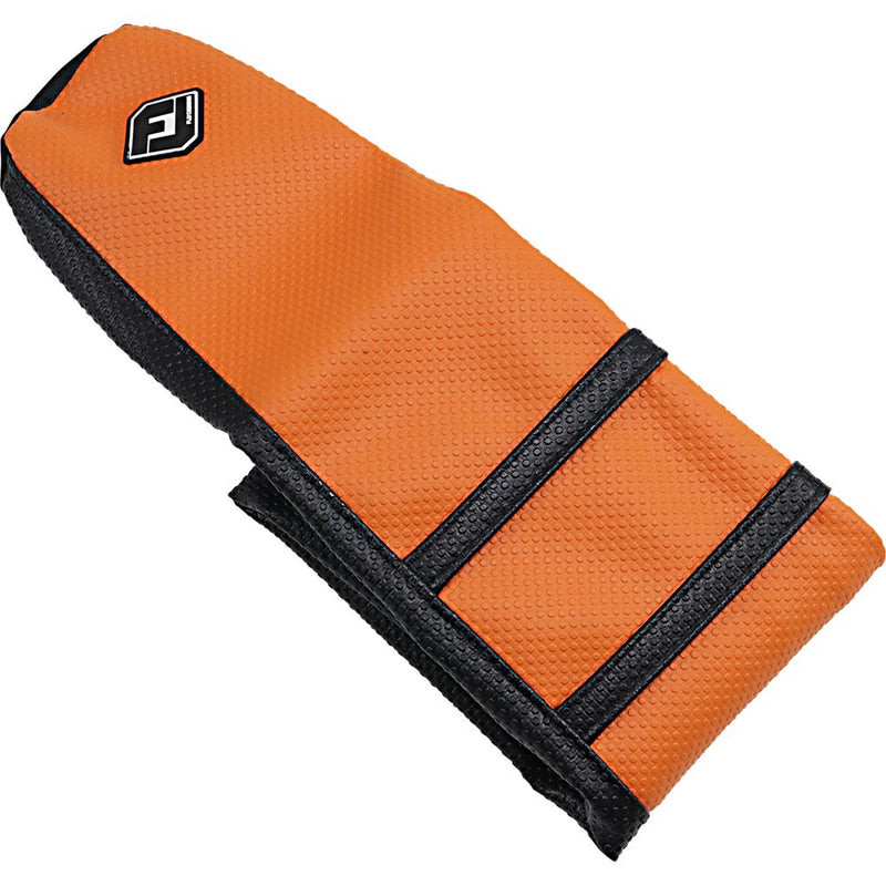 Flu Designs Inc. Pro Rib Seat Cover - Orange/Black - KTM '19-'22 55508