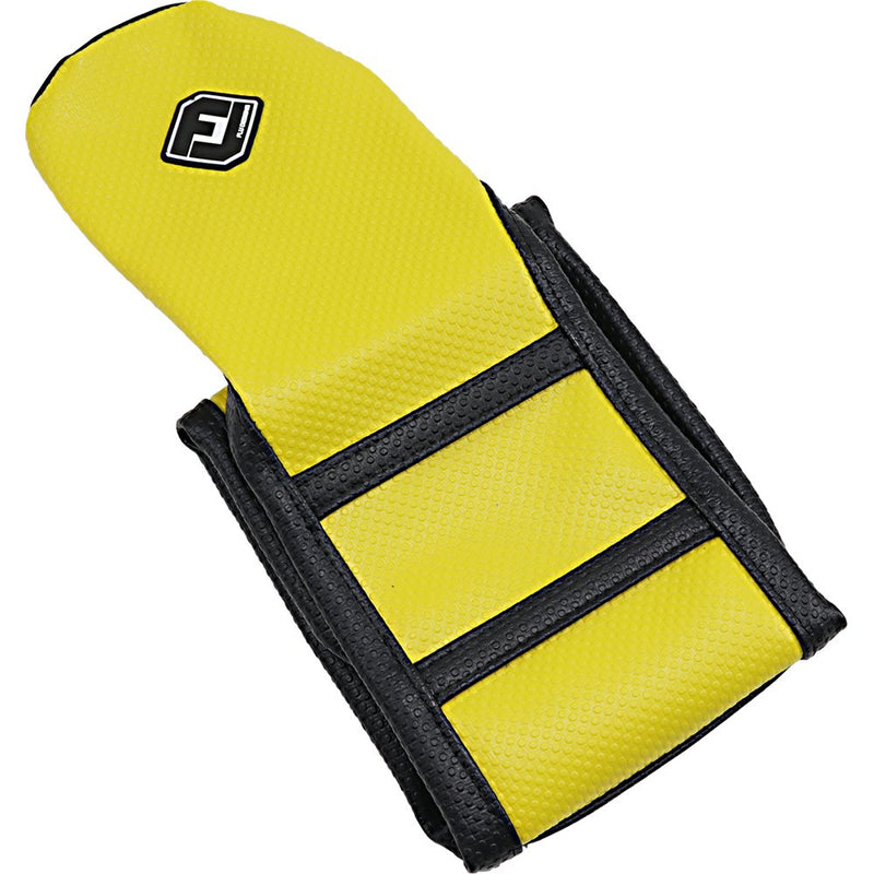 Flu Designs Inc. Pro Rib Seat Cover - Yellow/Black - RM '18-'22 45507
