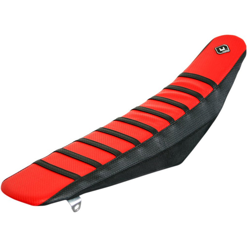 Flu Designs Inc. Pro Rib Seat Cover - Red/Black - CRF450 '05-'08 15503