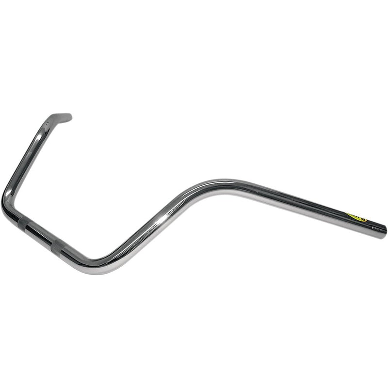 Flanders 1" Metric Cruiser Handlebar - Wide Center Pullback - Chrome 650-08173