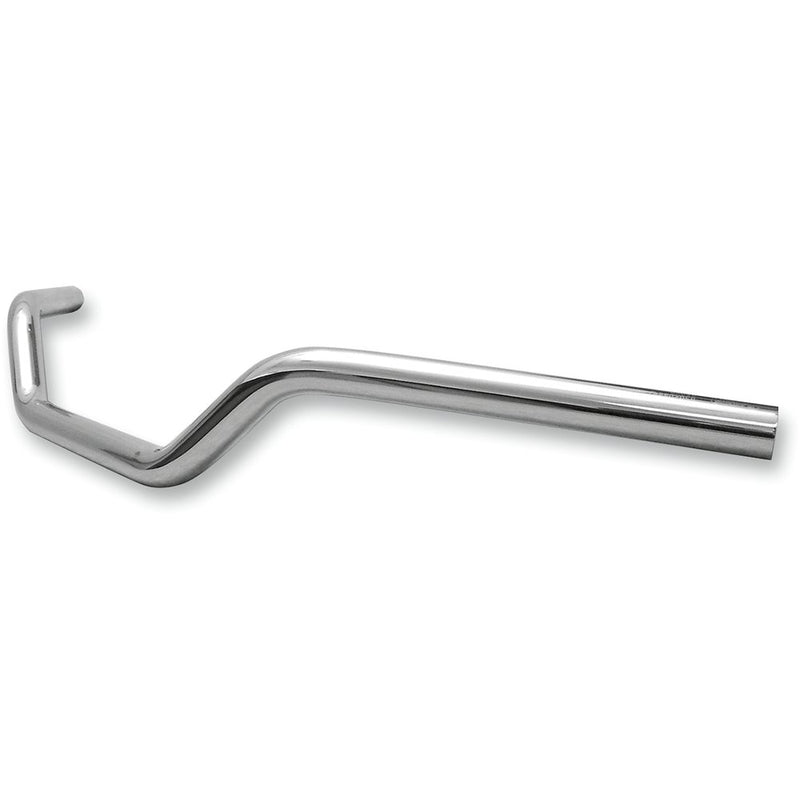 Flanders 1" Handlebar - Bad Boy - Knurled - Dimpled - Chrome 650-08845