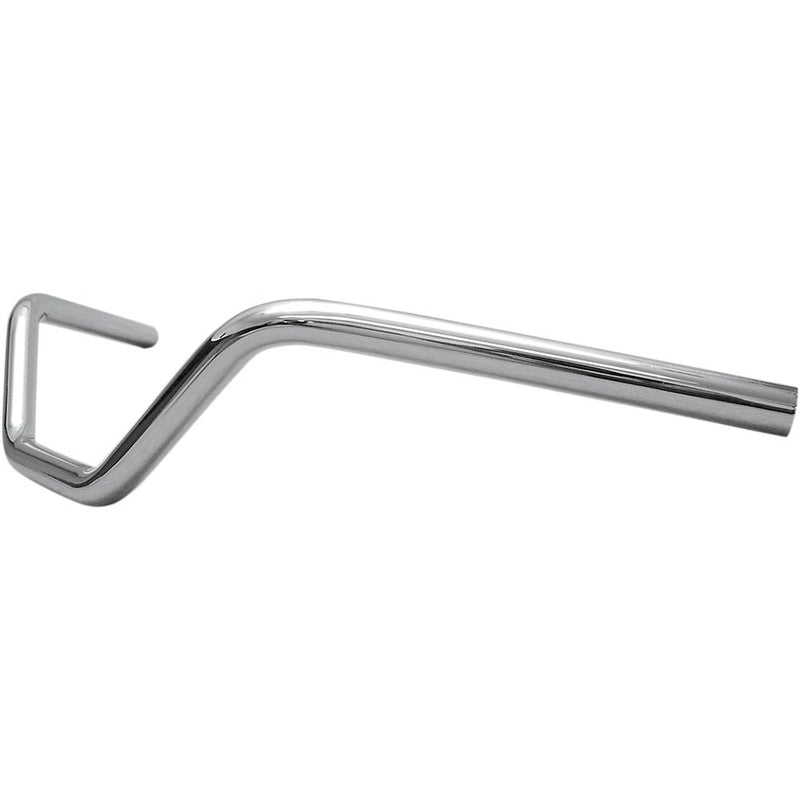 Flanders 1" Handlebar - Flat Track - Knurled - Dimpled - Chrome 650-08038